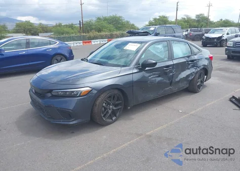 2024 Honda Civic Sport z USA, uszkodzony, nr VIN 2HGFE2F56RH522202